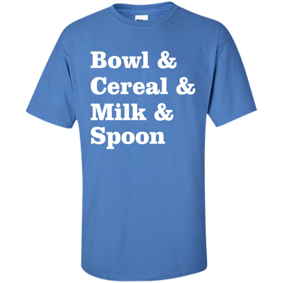 Tasty Cereal Recipe Bowl Milk Spoon