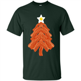 Bacon & Eggs Over Easy Fried Food Breakfast Xmas Tree Foodie - Shirt