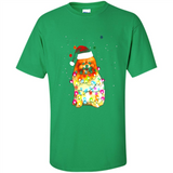 Pomeranian Santa Lights Christmas Dog Xmas Sweatshirt - Shirt