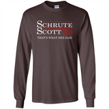 Schrute Scott 2020 That's What She Said
