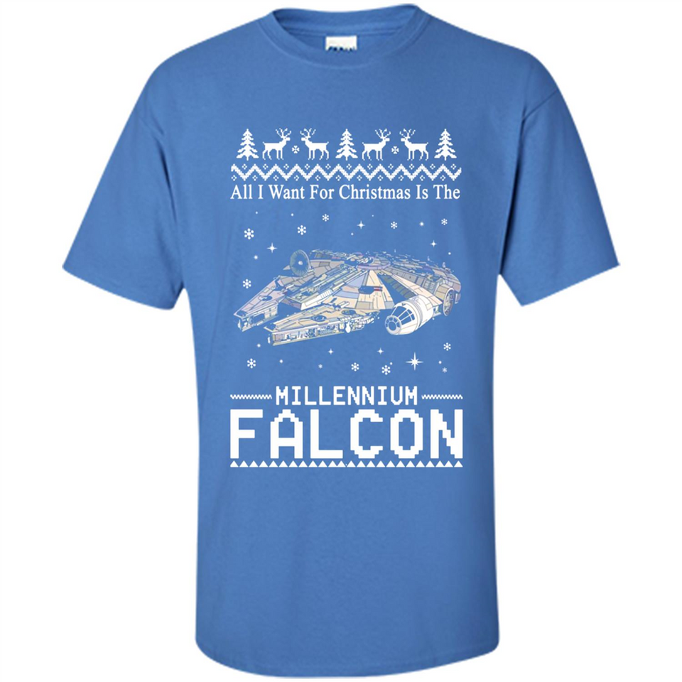 All I Want For Christmas Is The Millennium Falcon ugly PINGPONG