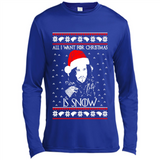 All I Want for Christmas is Snow ugly sweater PINGPONG