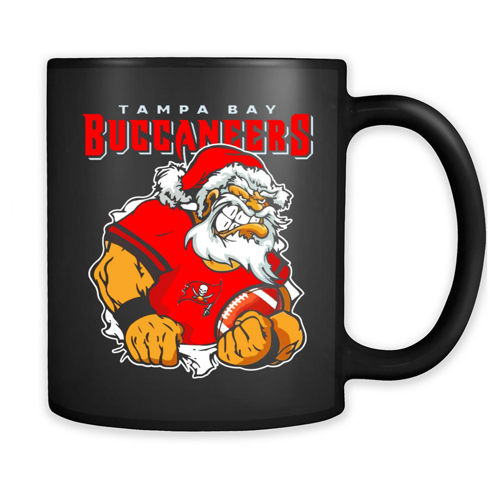 Grumpy Santa Claus Tampa Bay Buccaneers Football Team PINGPONG