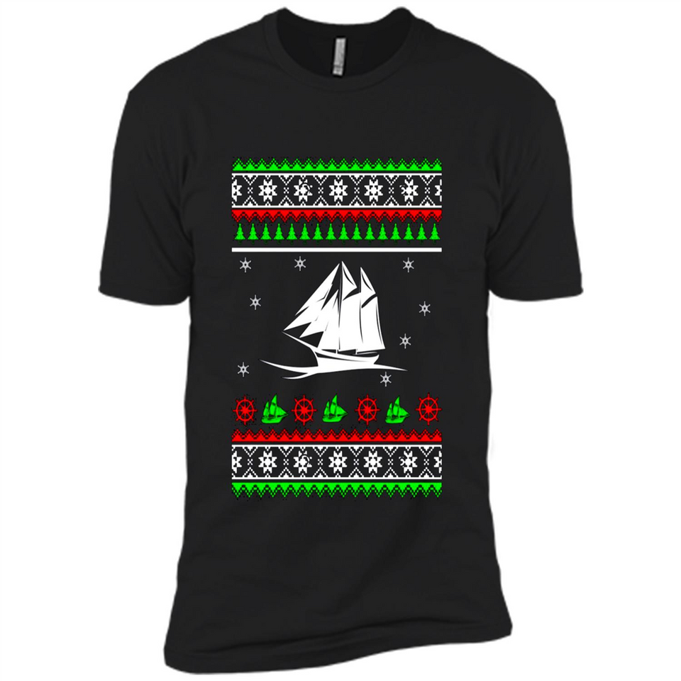 Nautical Anchor Ugly Christmas sweater PINGPONG