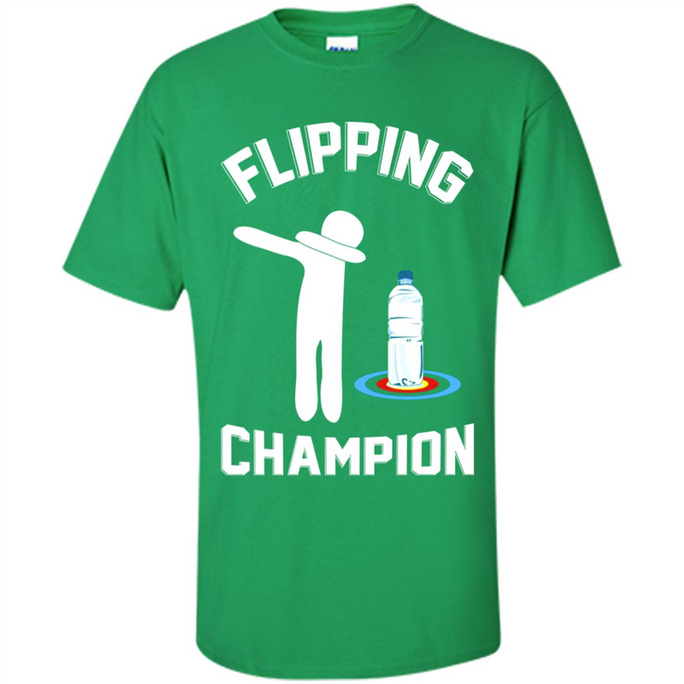 Water Bottle Flipping Tshirt Dabbing Flipping Champion - Shirt