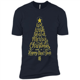 Christmas Tree T-Shirt Funny Mery Christmas Gift Idea - Premium Short Sleeve T-Shirt