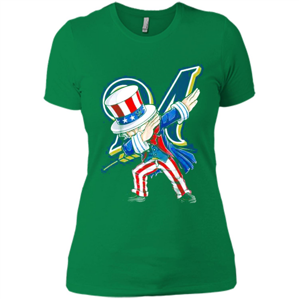 MLB MILWAUKEE BREWERS UNCLE SAM DABBING INDEPENDENCE DAY