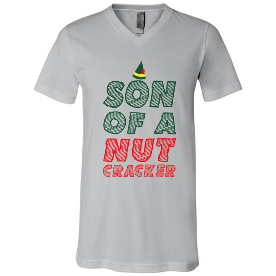 Son Of A Nutcracker - Canvas Unisex V-Neck