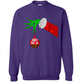 GRINCH HAND HOLDING CHRISTMAS ORNAMENT - DON'T BE A GRINCH PINGPONG
