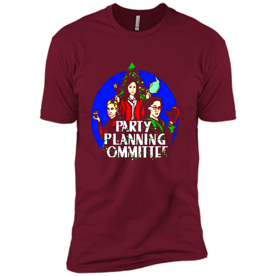 Party Planning Committee Christmas T-Shirt - Premium Short Sleeve T-Shirt