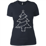 Tuba Text Christmas Tree Musical Instrument Holiday 1