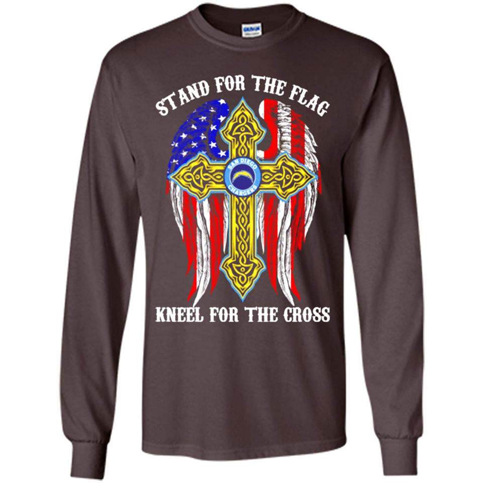 Chargers - stand for the flag kneel for the cross