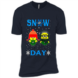 Snow Day Shirt For Dallas Stars Vs Minion Fans pingpong
