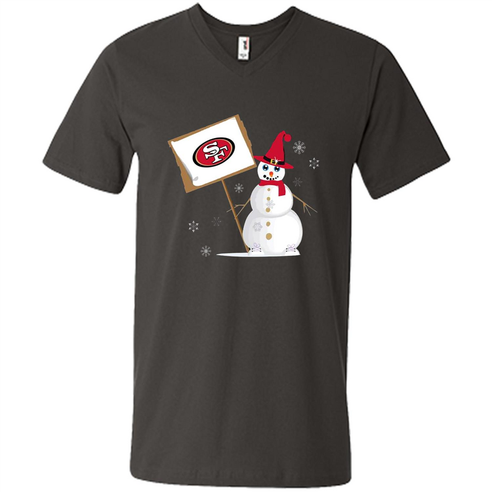 San Francisco 49ers Snowman Funny