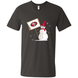 San Francisco 49ers Snowman Funny