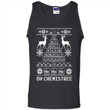 Oh Chemistry Tree Ugly Christmas Sweater - Tank Top