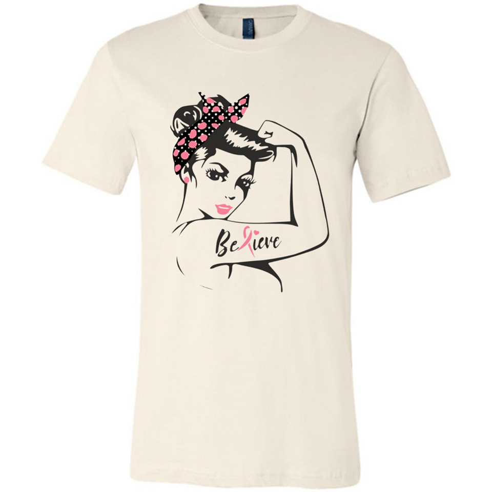National Breast Cancer Day - Canvas Unisex T-Shirt