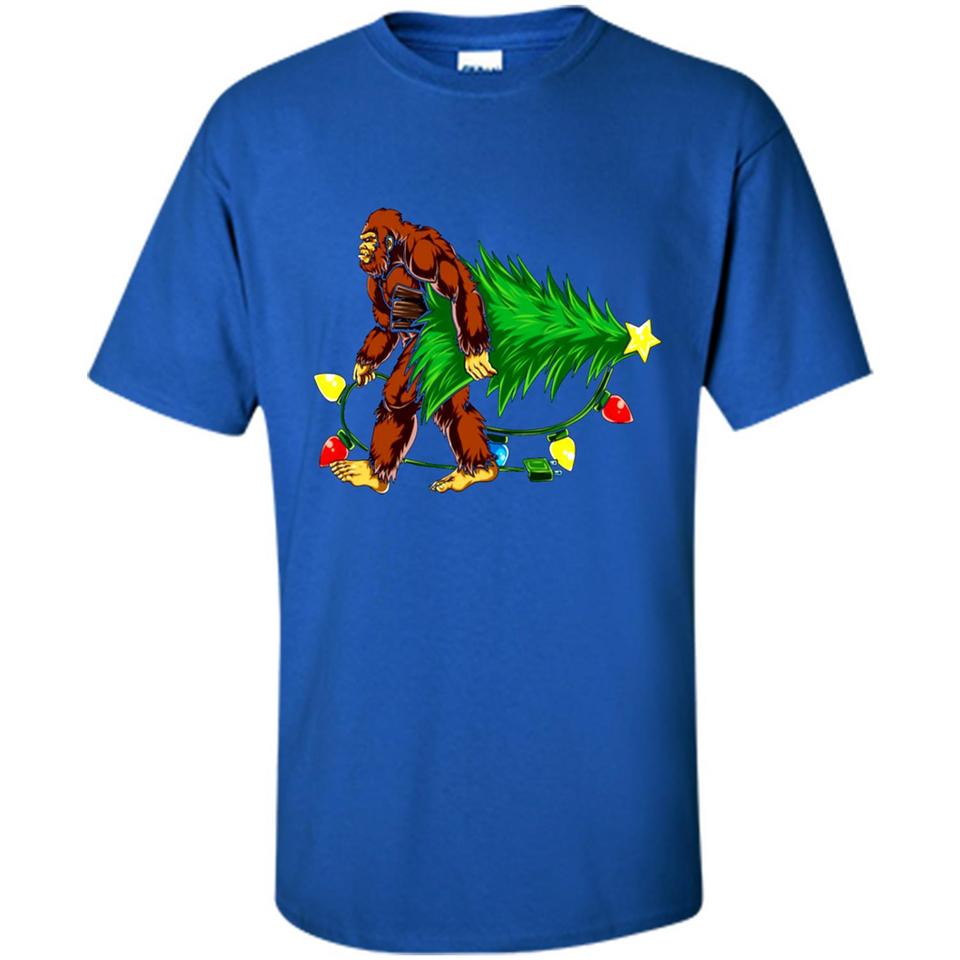 Hugging Christmas Tree Bigfoot PING PONG