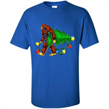 Hugging Christmas Tree Bigfoot PING PONG