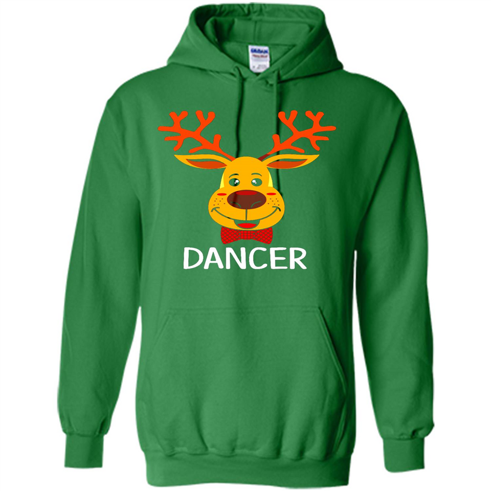Dancer Santa Claus Funny Xmas Holiday T-Shirt - Hoodie