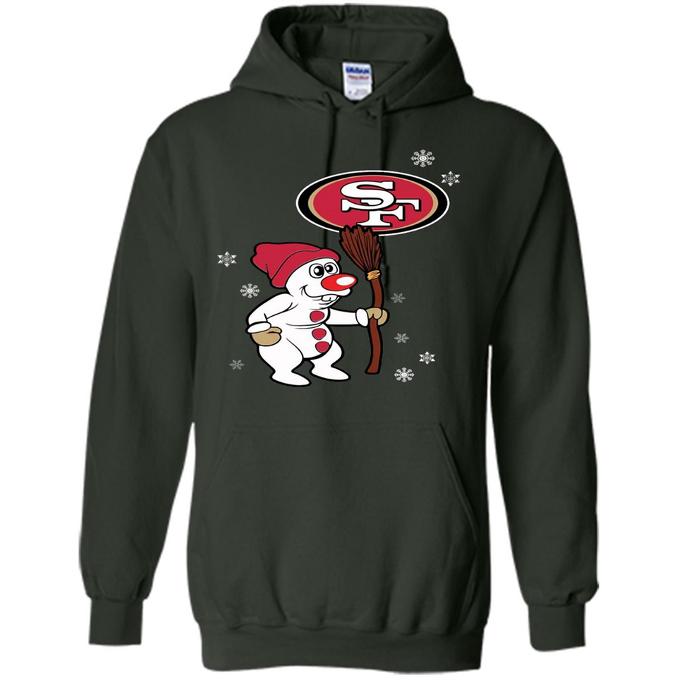San Francisco 49ers Snowman