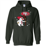 San Francisco 49ers Snowman