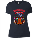 Tennessee Titans NFL Reindeer Funny Merry Christmas And Happy New Year
