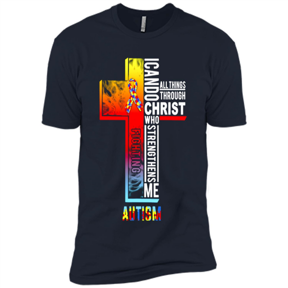 I can do all things through christ who strengthens me fighting Aut sm Jesus