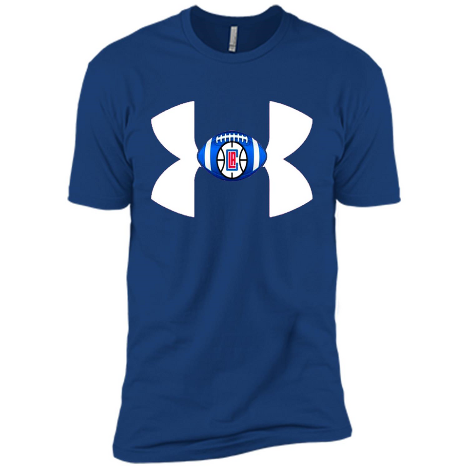 Los Angeles Clippers Under Armour Logo - Premium Short Sleeve T-Shirt