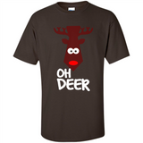 Oh Deer Christmas Reindeer Black mugs PINGPONG - Shirt