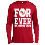 Nashville Predators Forever For ever not just when we win - Canvas Long Sleeve T-Shirt