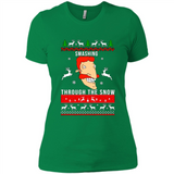 Nigel Thornberry Smashing through the snow Christmas sweatshirt PINGPONG