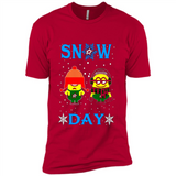 Snow Day Shirt For Dallas Stars Vs Minion Fans pingpong