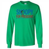 Snoopy for President - Long Sleeve T-Shirt