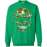 Skull Christmas Decorations Merry Xmas T-Shirt - Sweatshirt