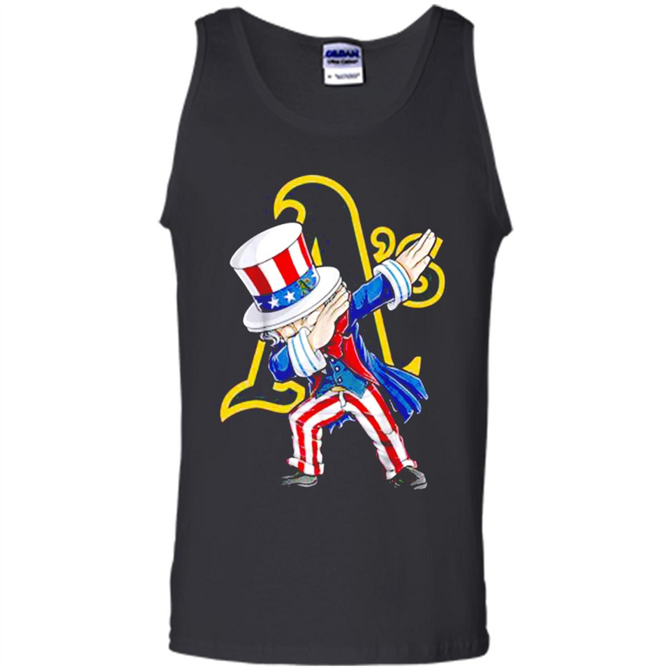 MLB OAKLAND ATHLETICS UNCLE SAM DABBING INDEPENDENCE DAY