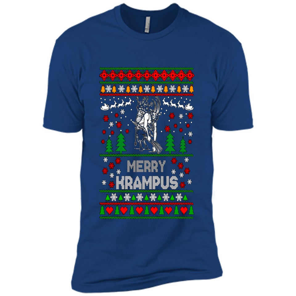 Merry Krampus Christmas sweatshirt PINGPONG