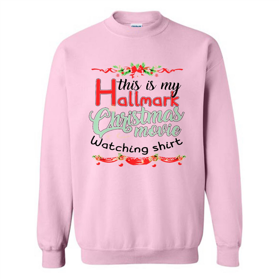 This My Movies Hallmark-Christmas Loves Is T-Shirt - Sweatshirt