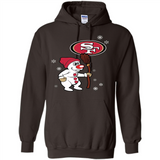 San Francisco 49ers Snowman