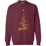 Music Note Christmas Tree Xmas Music Lover Mug PINGPONG - Sweatshirt
