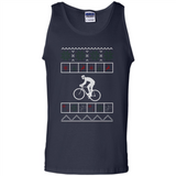 Christmas Ugly Sweater Cycling - Ugly Christmas Sweater - Tank Top