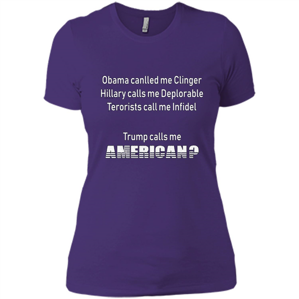 Obama Called Me Clinger Trump Calls Me American