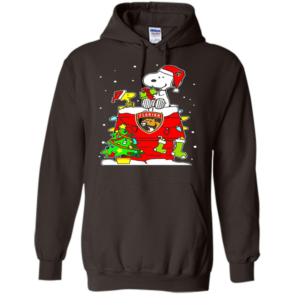 Florida Panthers Snoopy Ugly Christmas Sweaters - Hoodie