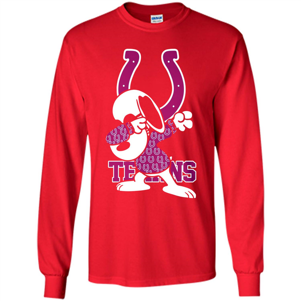 Indianapolis Colts Snoopy Dabbing PING PONG