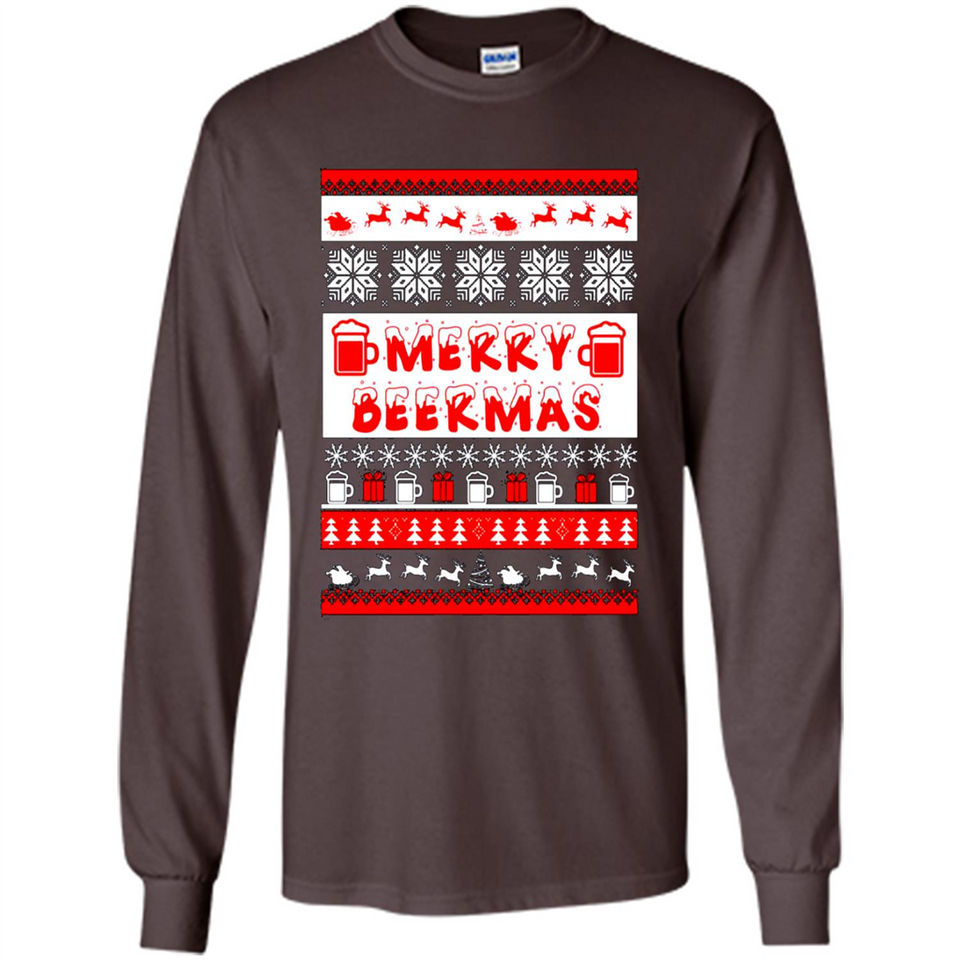 Merry Beermas Christmas sweater PINGPONG