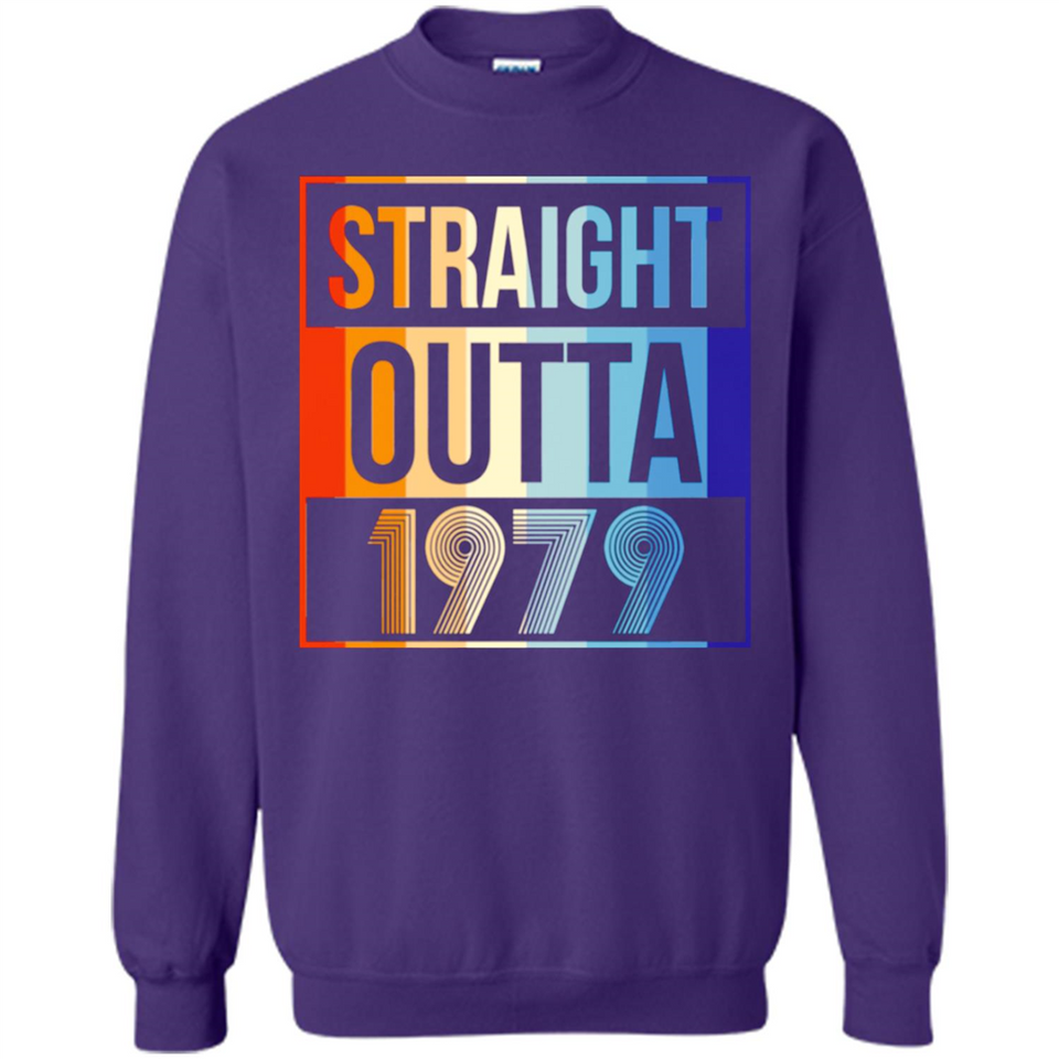 Retro Straight Outta 1979 39 Years Old - Sweatshirt