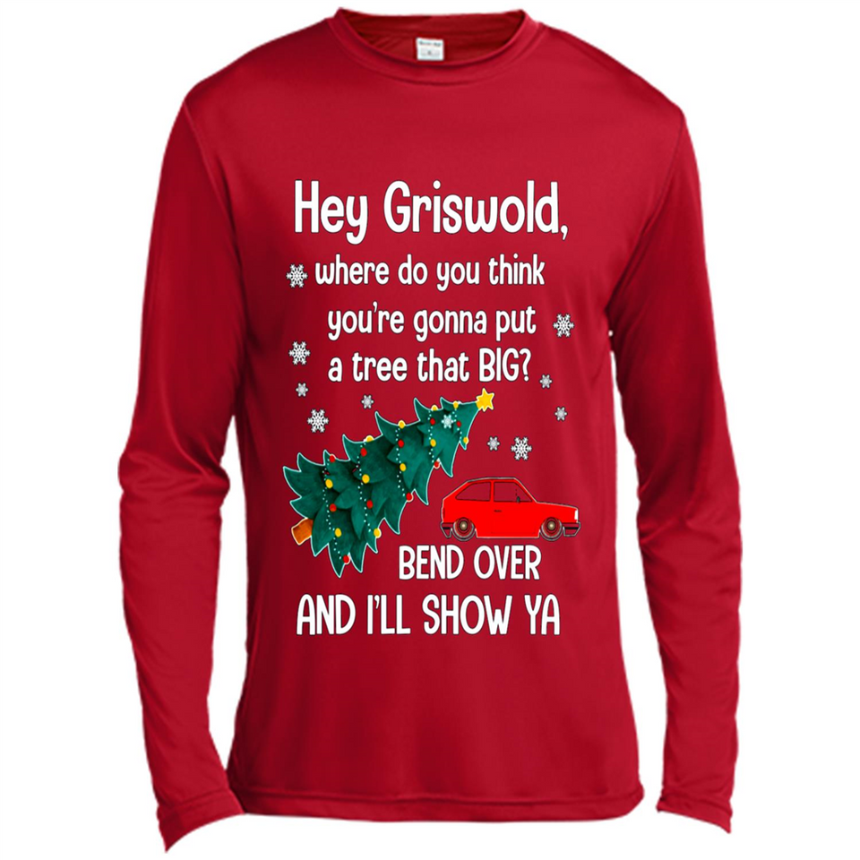 Hey Griswold Where Do You Think You’re Gonna Put A Tree Christmas PING PONG