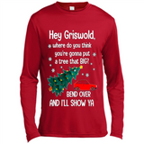 Hey Griswold Where Do You Think You’re Gonna Put A Tree Christmas PING PONG