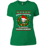 Merry Fookin Christmas Conor Mcgregor sweater PINGPONG