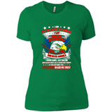 I Am Politically Incorrect I Say Merry Christmas America - Ladies' Boyfriend T-Shirt